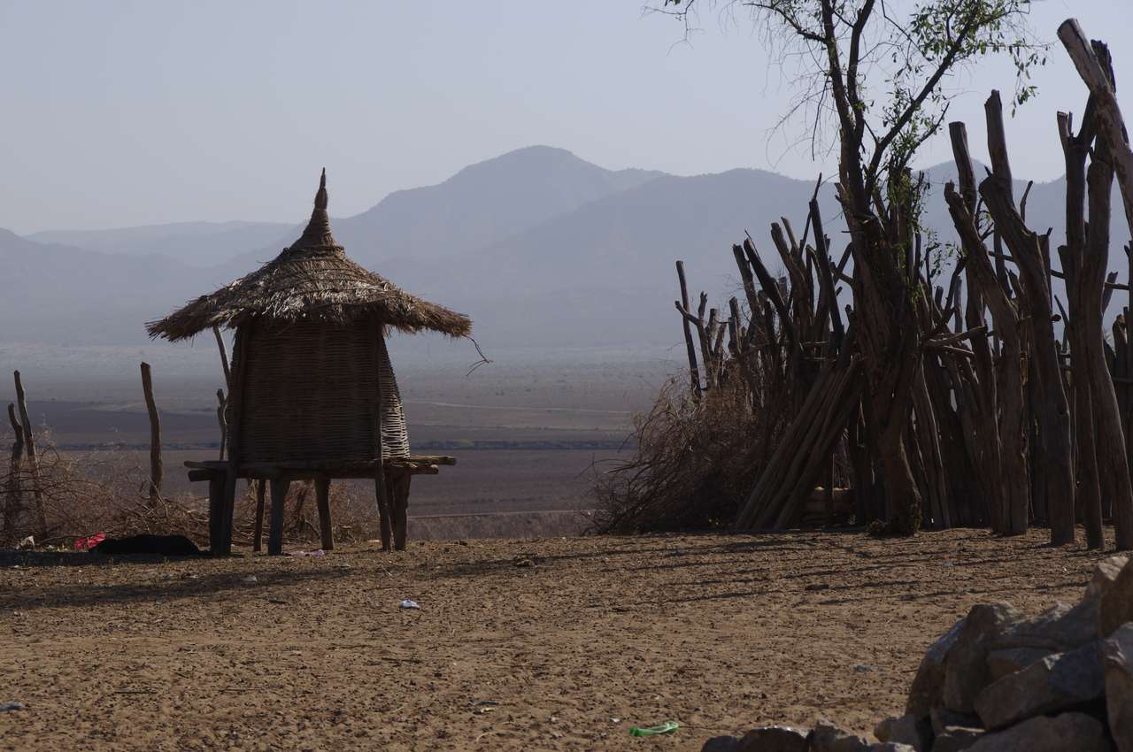 Etiopia, twardy ląd puzzle online