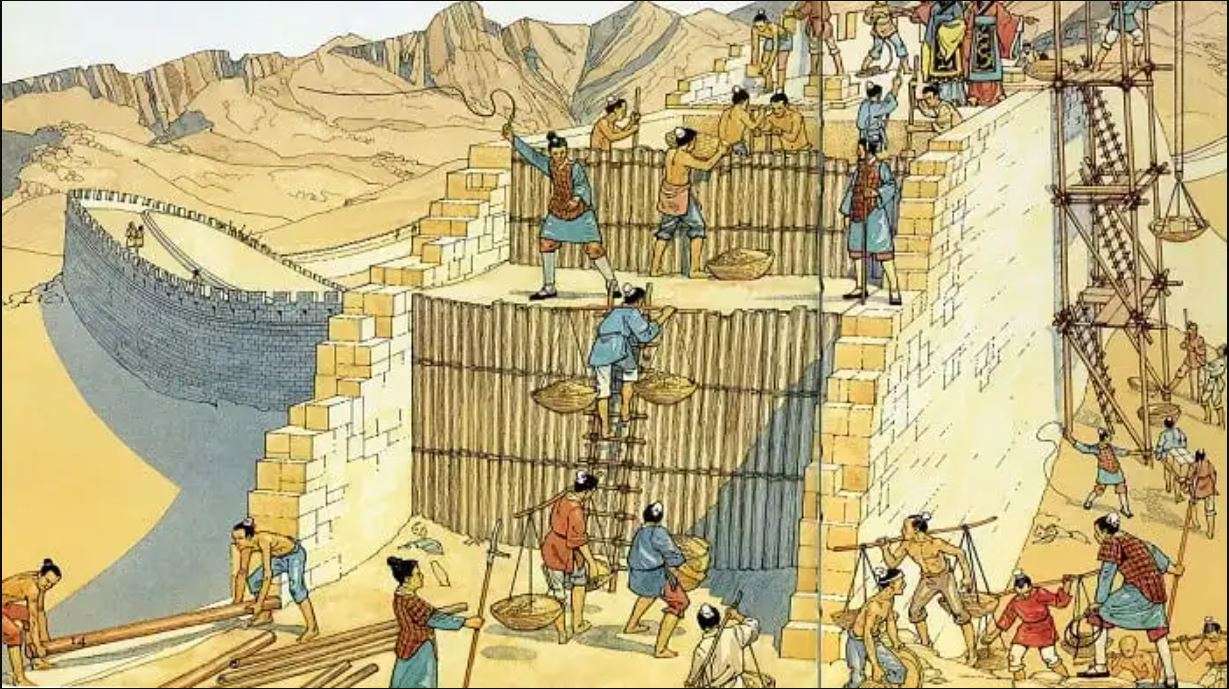 Wielki Mur Chiński puzzle online ze zdjęcia