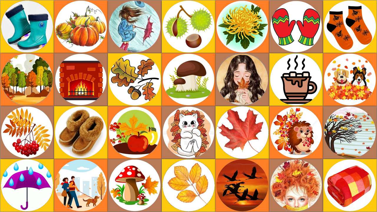Jesiennie puzzle online