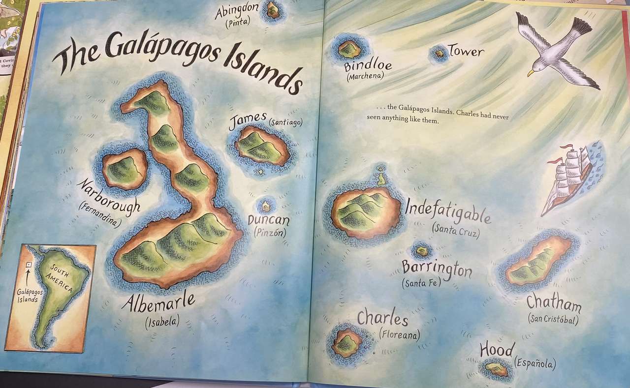 Wyspy Galapagos puzzle online ze zdjęcia