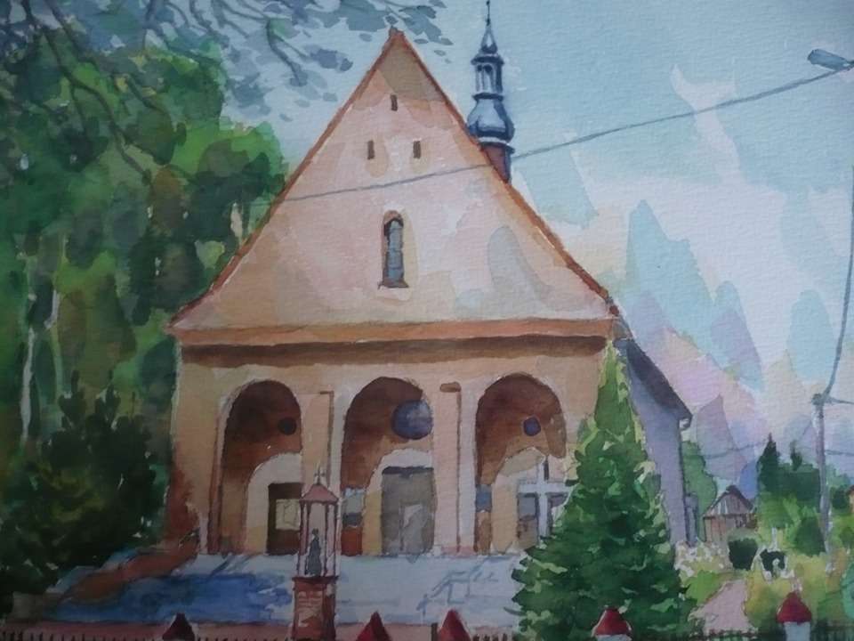 Kościół w Filipowicach. puzzle online