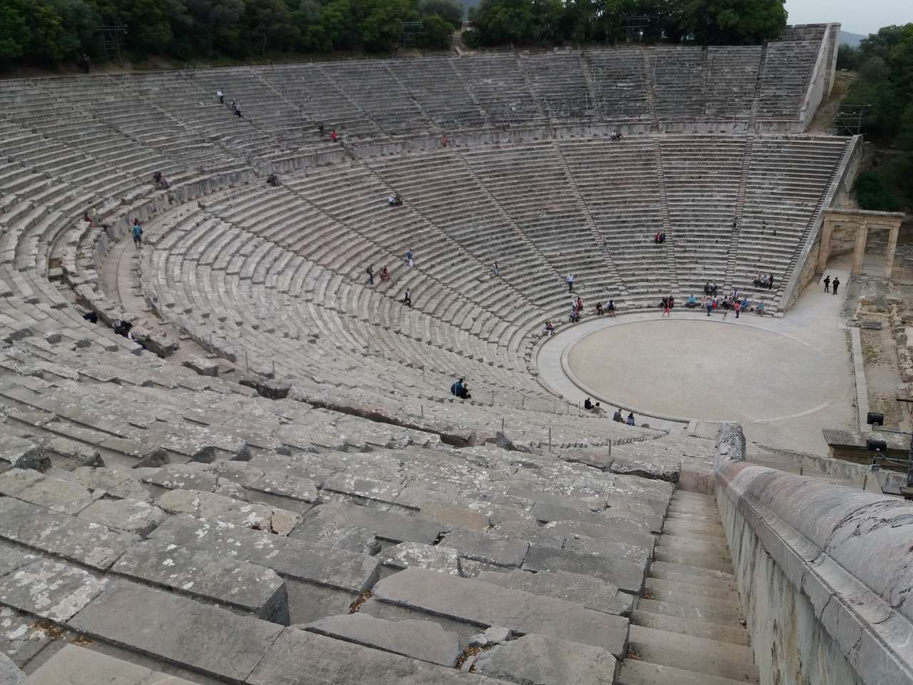 Teatr Epidaure puzzle online ze zdjęcia