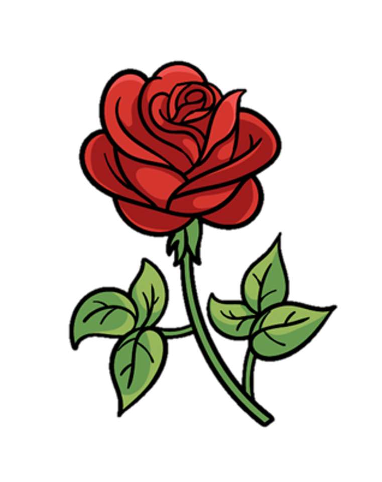 Róża to róża puzzle online