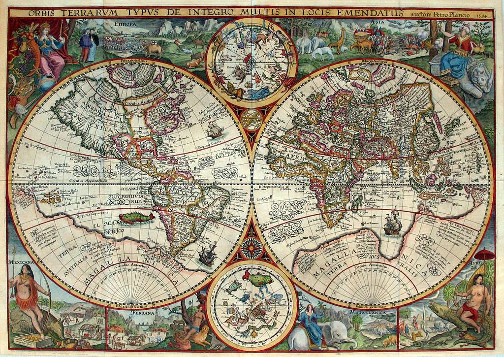 1594 Orbis Plancius puzzle online ze zdjęcia