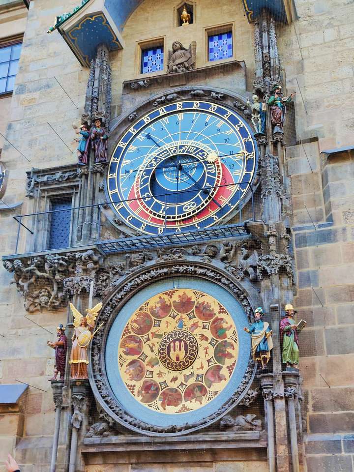 Zegar astronomiczny Orloj (Praga) puzzle online ze zdjęcia