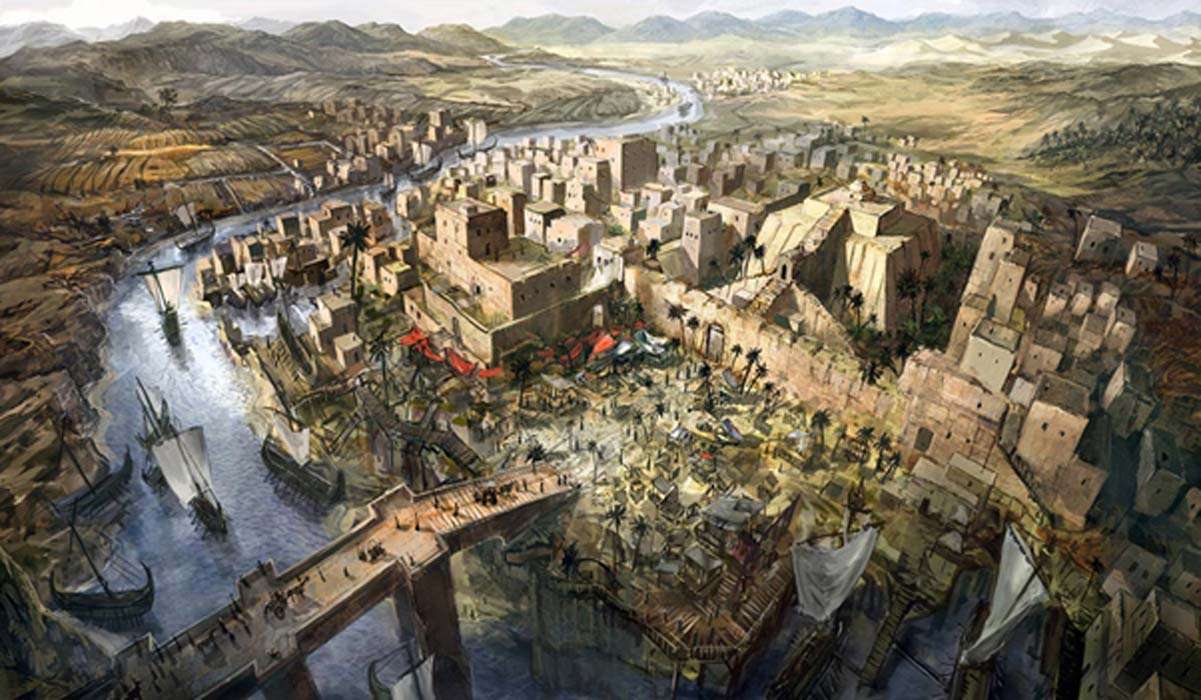 Starożytne Królestwo puzzle online ze zdjęcia