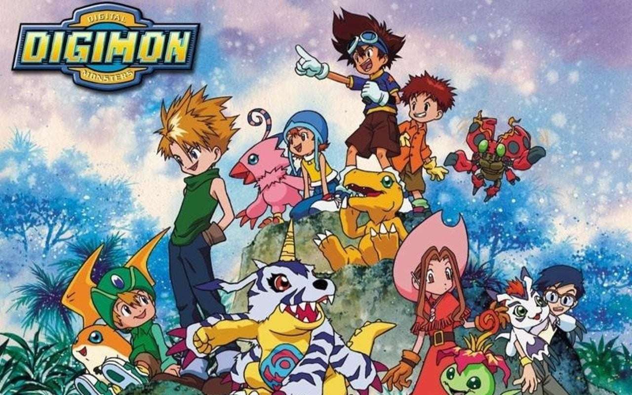 Świat Digimon puzzle online ze zdjęcia