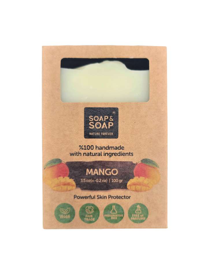 Ekologiczne ręcznie robione mydło w kostce Mango puzzle online