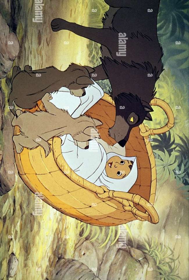 Układanka Mowgli puzzle online ze zdjęcia