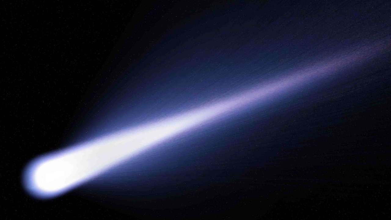 Kosmiczny meteor puzzle online ze zdjęcia