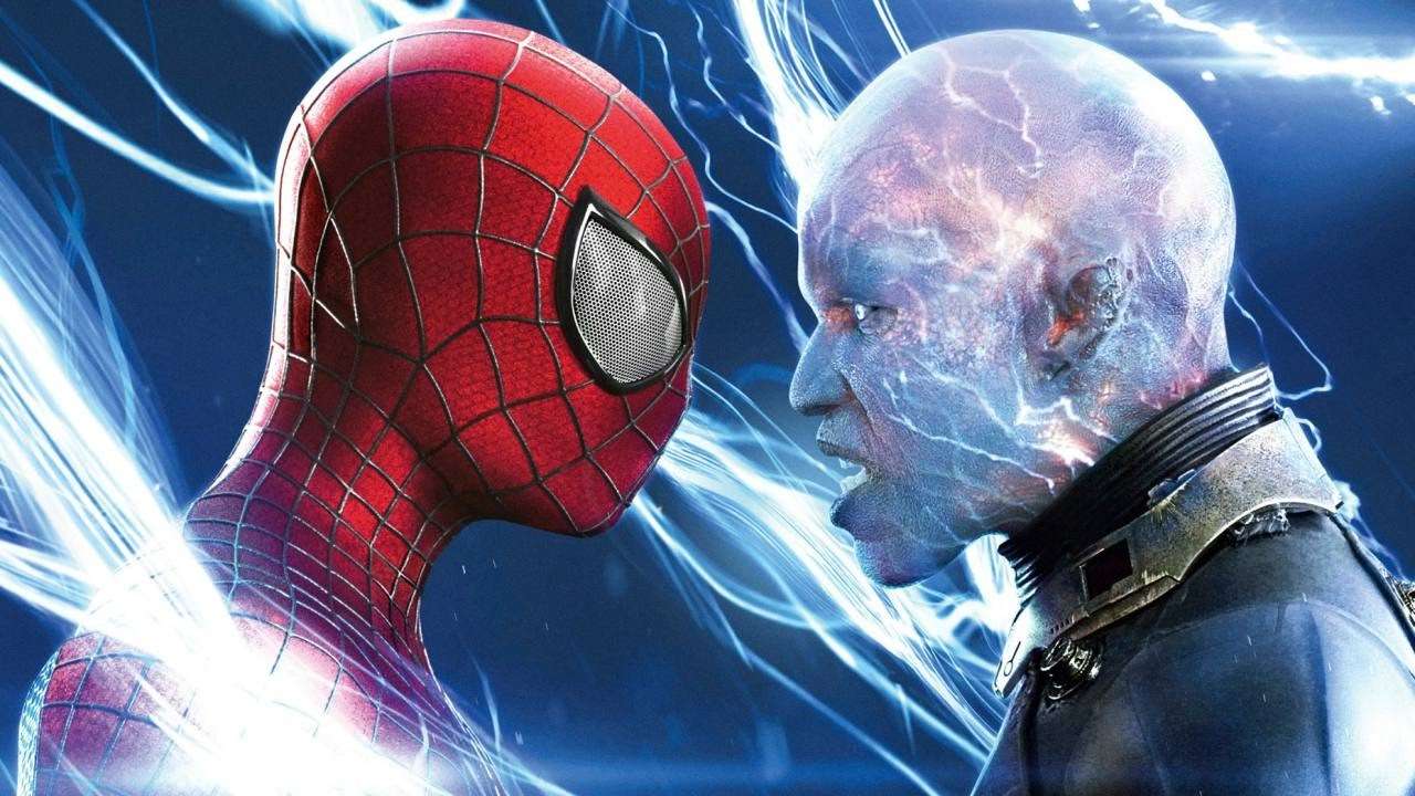 Spider-Man kontra Electro puzzle online ze zdjęcia