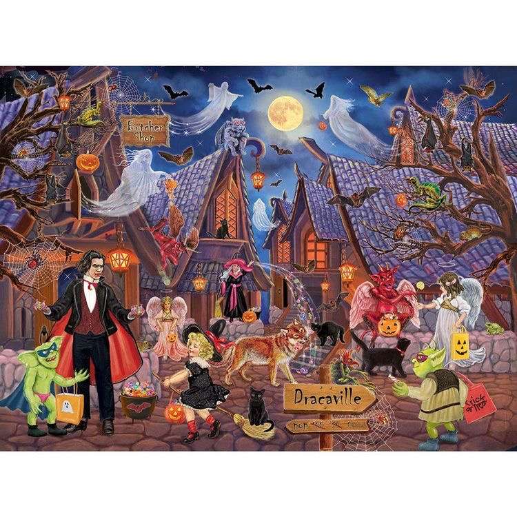Puzzle Halloween puzzle online