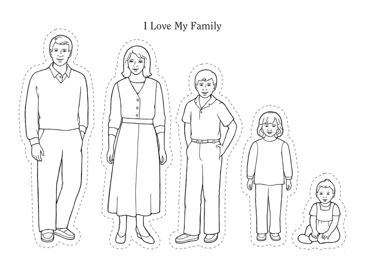 rodzinna miłość puzzle online ze zdjęcia