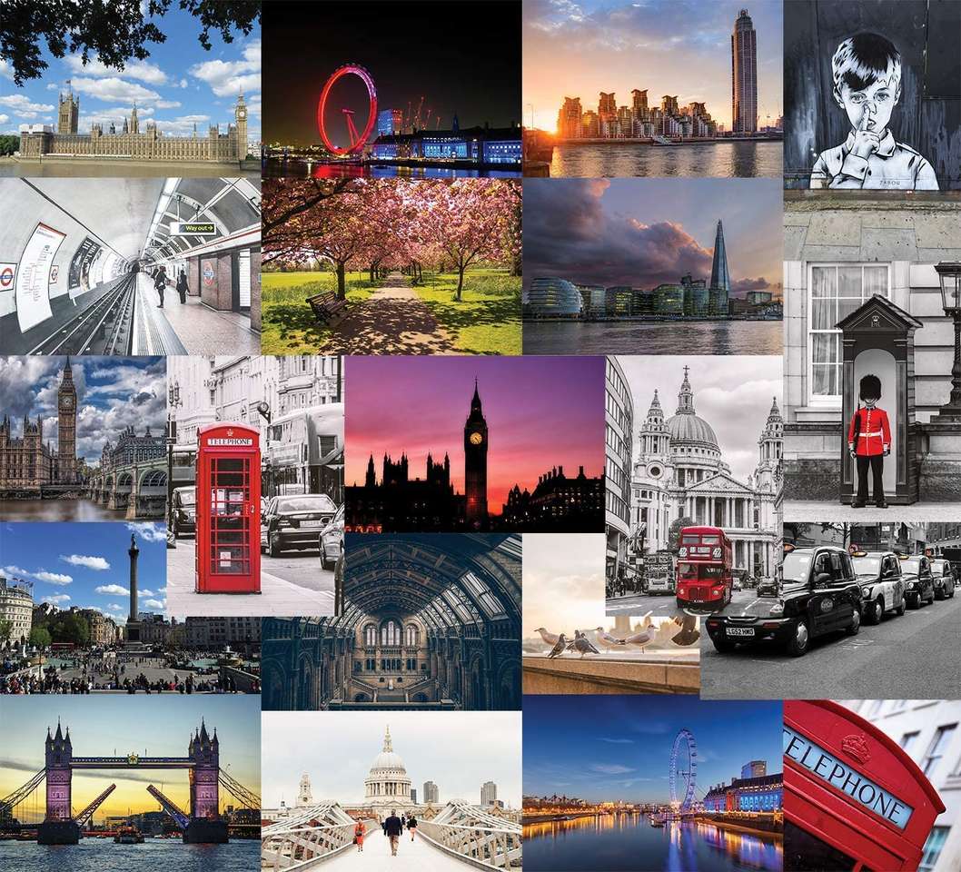 Londynskie widoki puzzle online ze zdjęcia