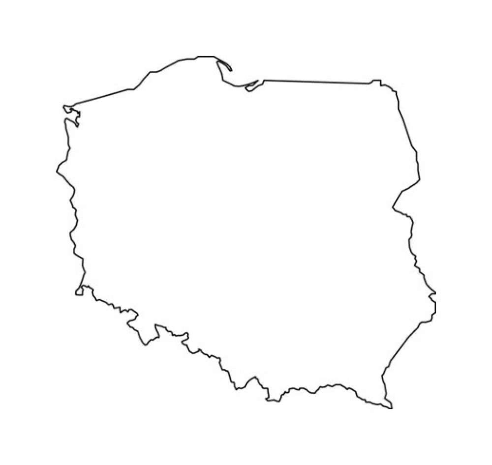polska mapa puzzle online ze zdjęcia