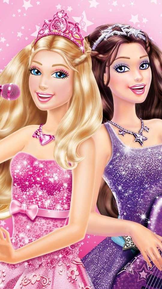 Barbie księżniczka i piosenkarka puzzle online ze zdjęcia
