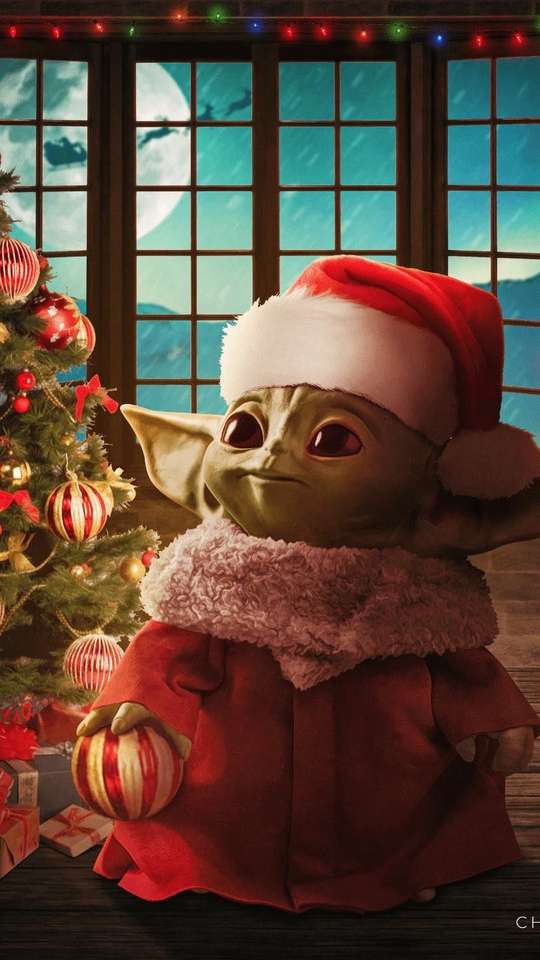 Baby Yoda. puzzle online ze zdjęcia