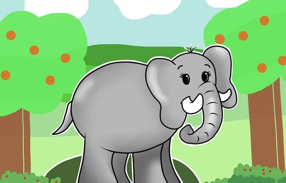Elefant Trompișor puzzle online