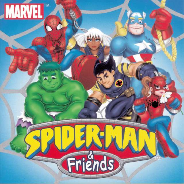 Spider-Man i przyjaciele puzzle online ze zdjęcia