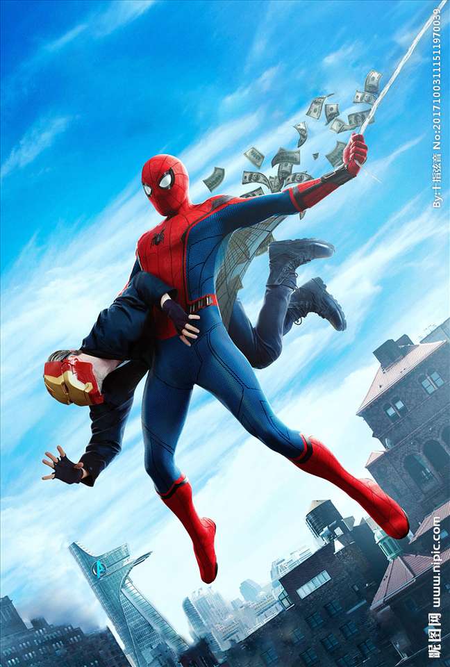 Powrót do domu Spider-Mana puzzle online ze zdjęcia
