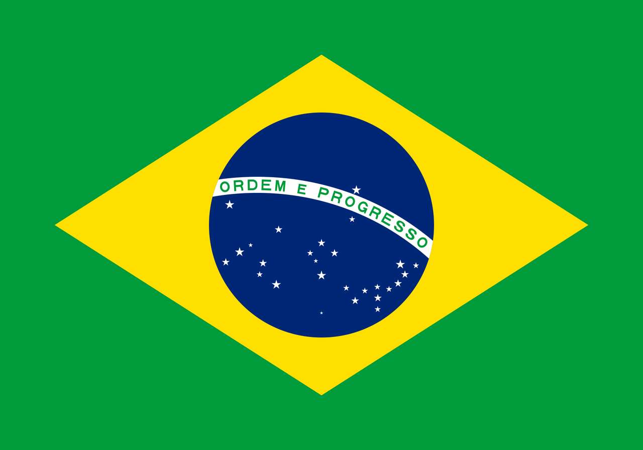 Flaga Brazylia. puzzle online