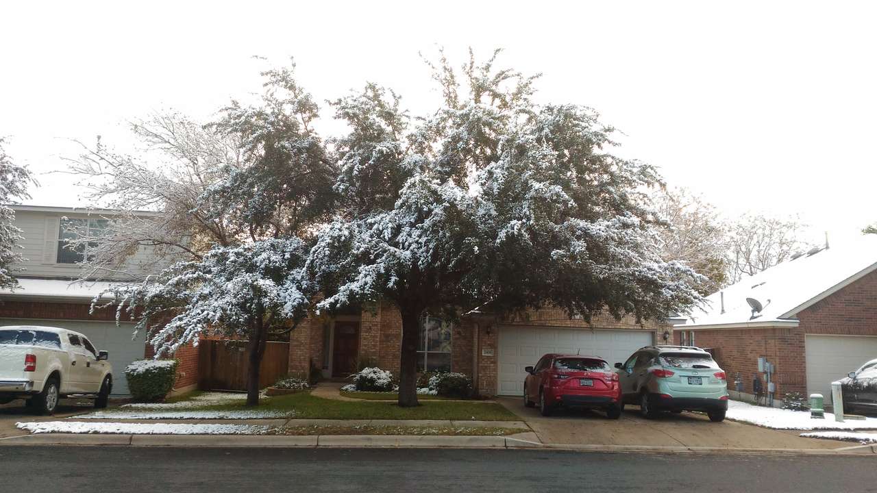Śnieg w Teksasie puzzle online