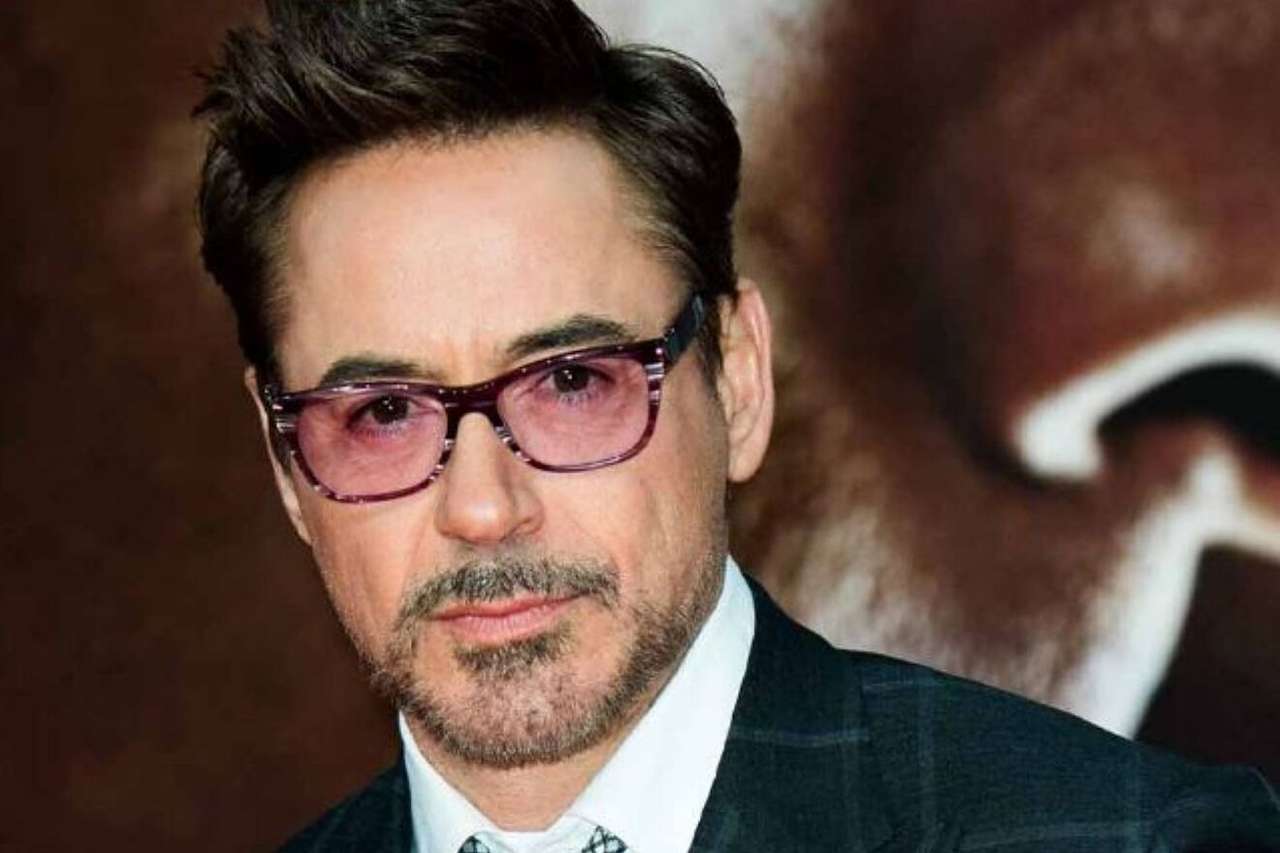 Robert Downey puzzle online ze zdjęcia