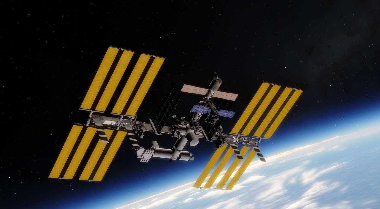Międzynarodowa Stacja Kosmiczna ISS puzzle online ze zdjęcia