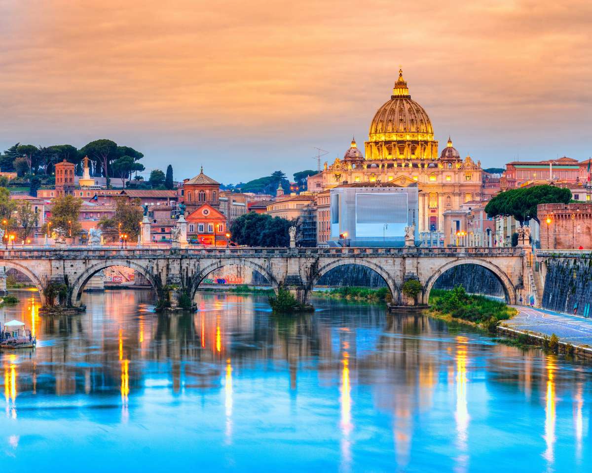 Włochy katedralna panorama puzzle online