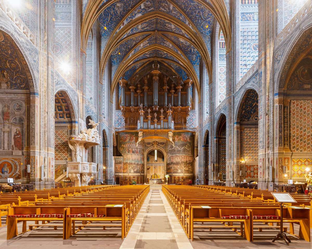 Katedra we Francji puzzle online