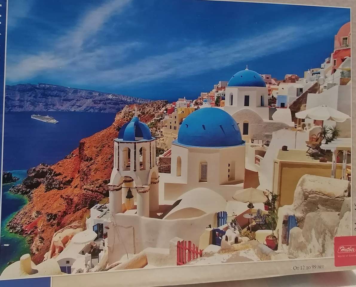 Santorini puzzle online