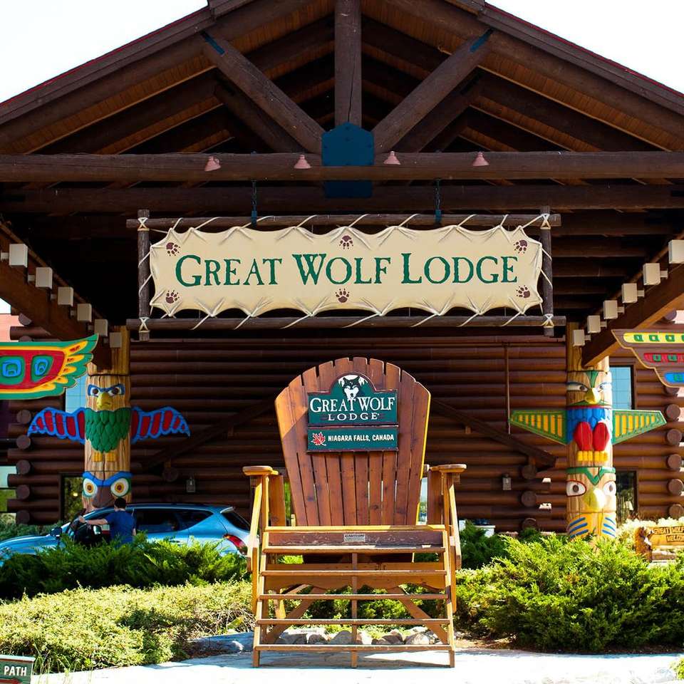 Wielki Wilk Lodge puzzle online ze zdjęcia