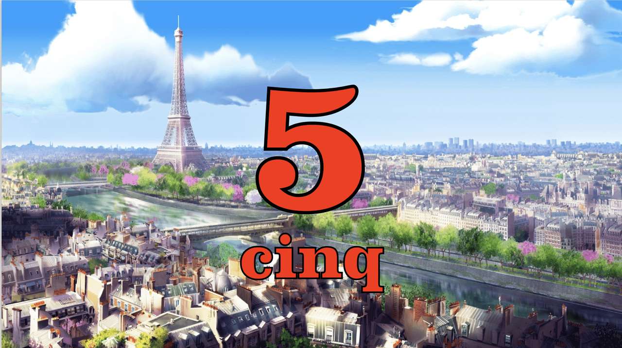 Cinq francuski puzzle online ze zdjęcia