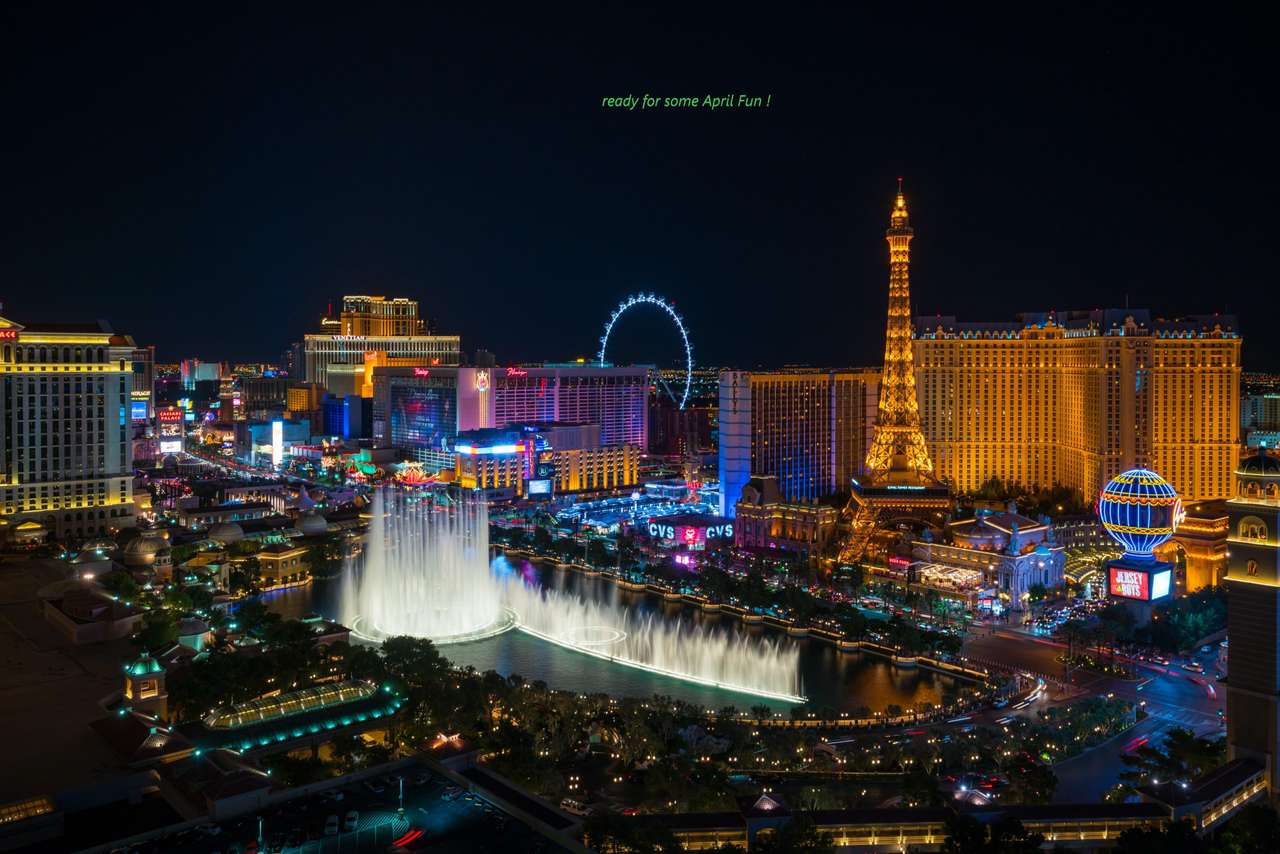 Las Vegas puzzle online ze zdjęcia