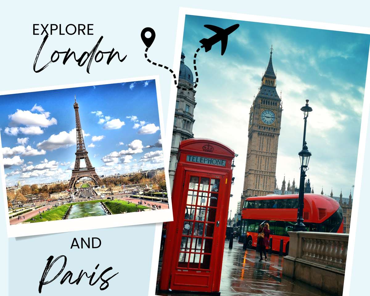 Londyn-Paryż puzzle online ze zdjęcia
