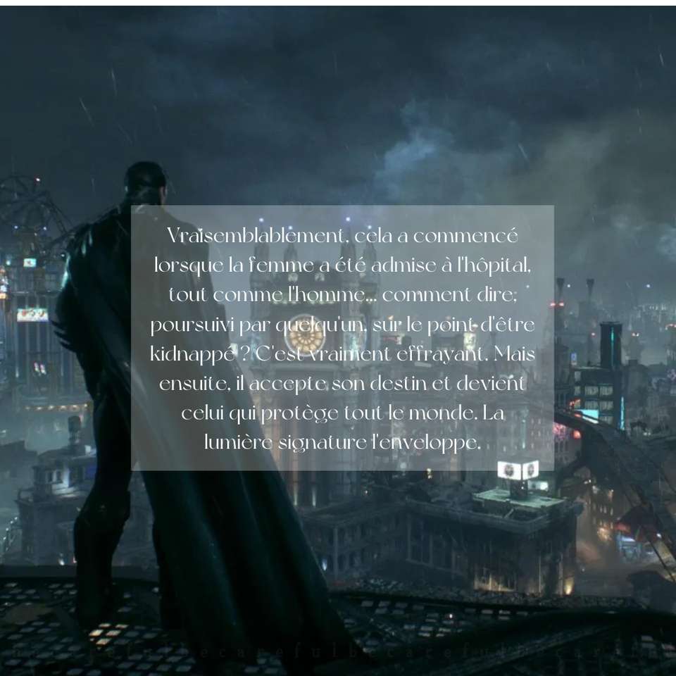 Gotham napisał A puzzle online