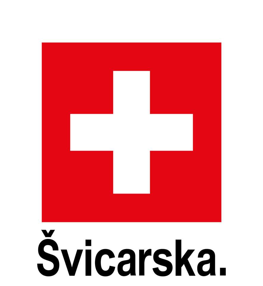 Szwajcarska flaga puzzle online