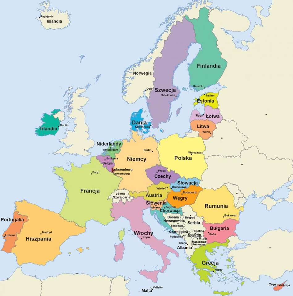 europaunia puzzle online