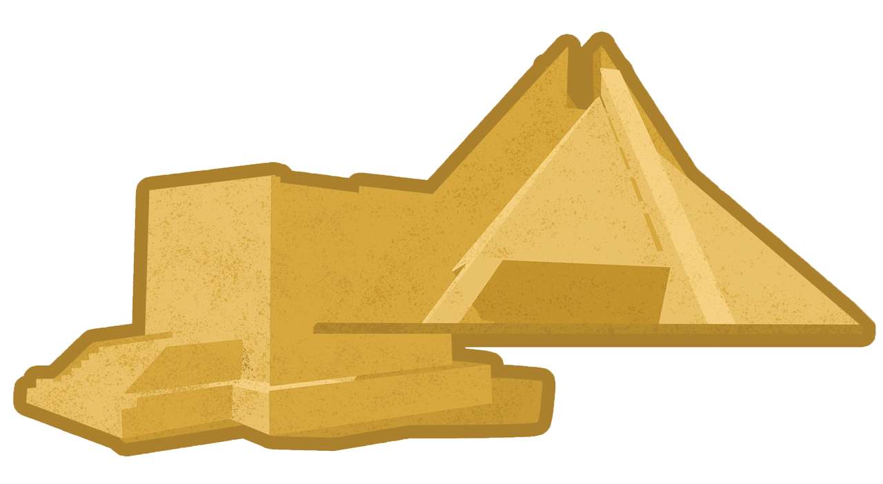 piramidy puzzle online ze zdjęcia