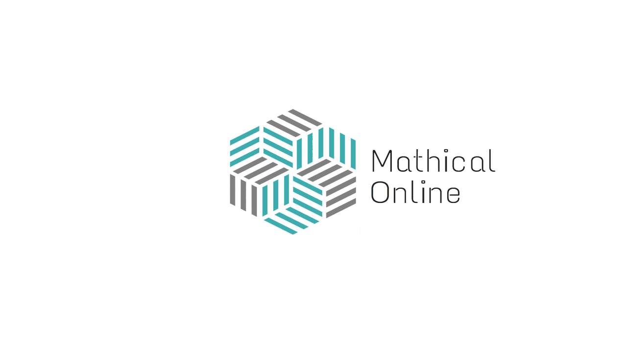 Logo matematyczne puzzle online