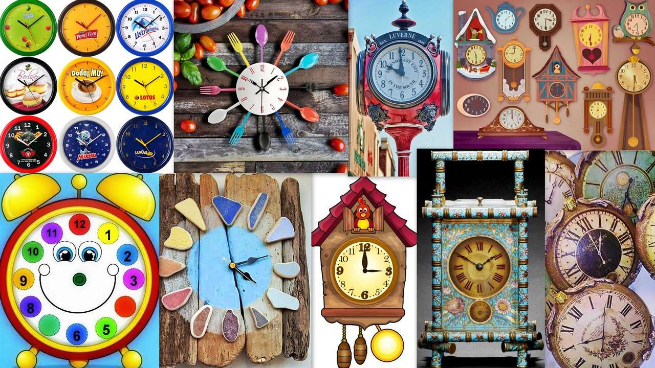 Zegary - czas puzzle online ze zdjęcia