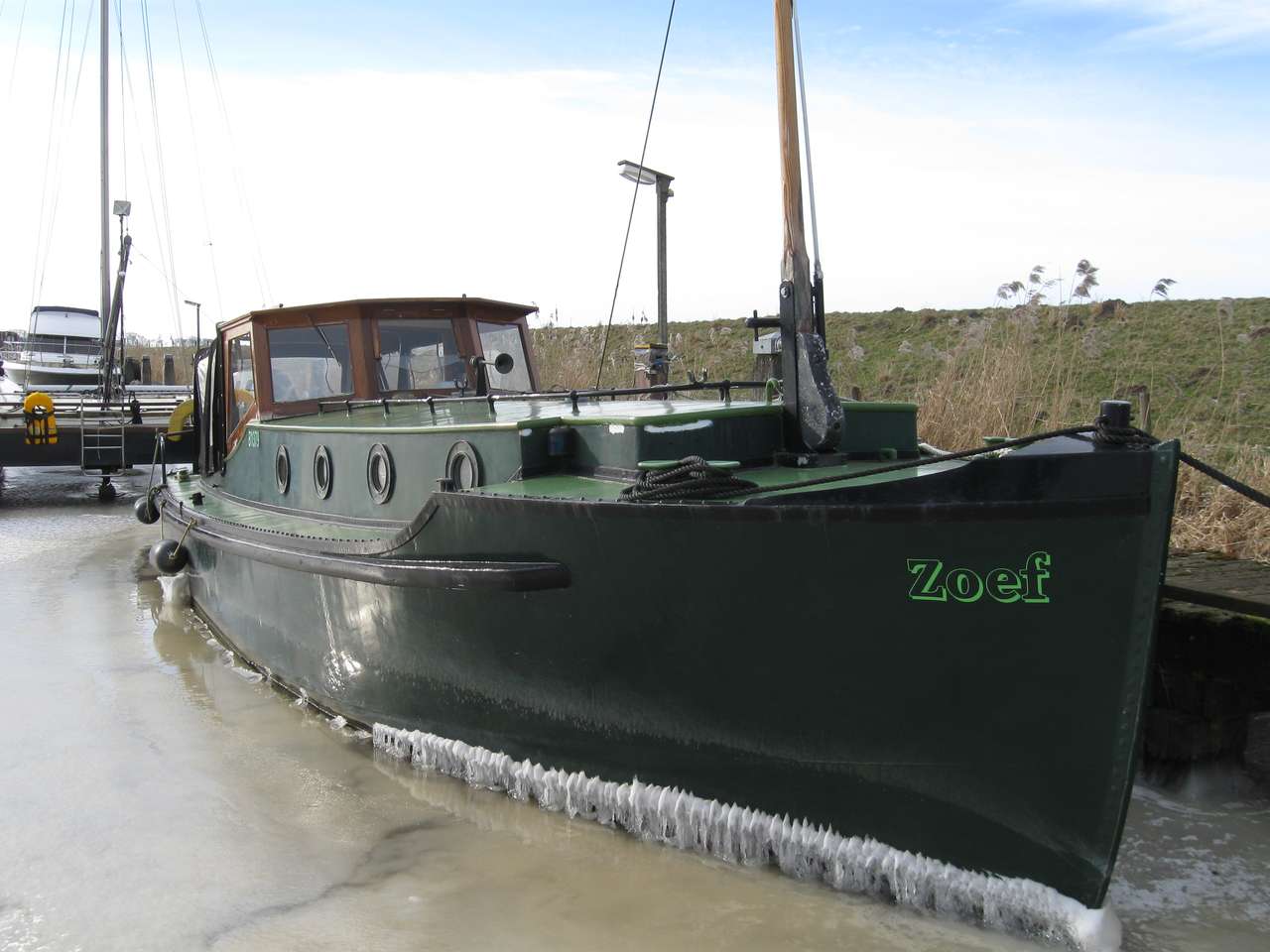 łódź nr 3 puzzle online ze zdjęcia