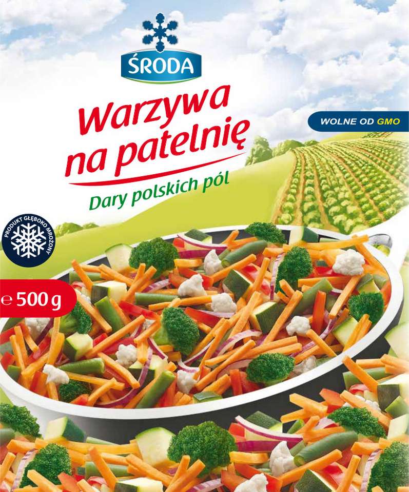 Warzywa na patelnię puzzle online ze zdjęcia
