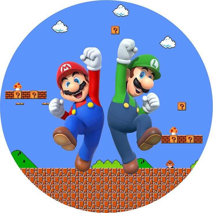 Bracia Mario puzzle online