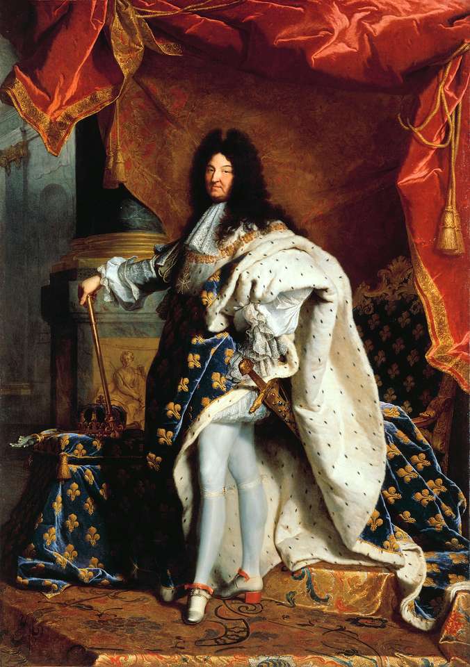 Ludwik XIV puzzle online ze zdjęcia