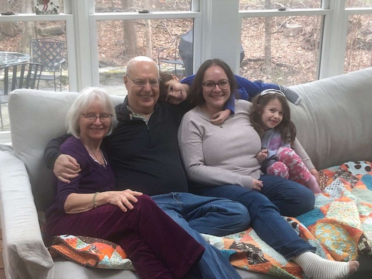 Sarah i rodzina i ja puzzle online ze zdjęcia