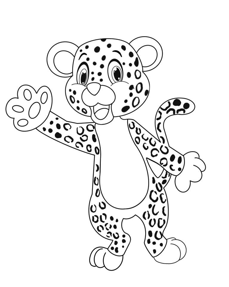 Cheetah P puzzle online