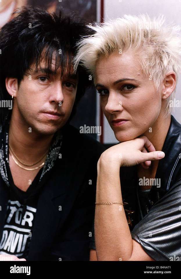 Roxette są per gessle i Marie Fredriksson puzzle online ze zdjęcia