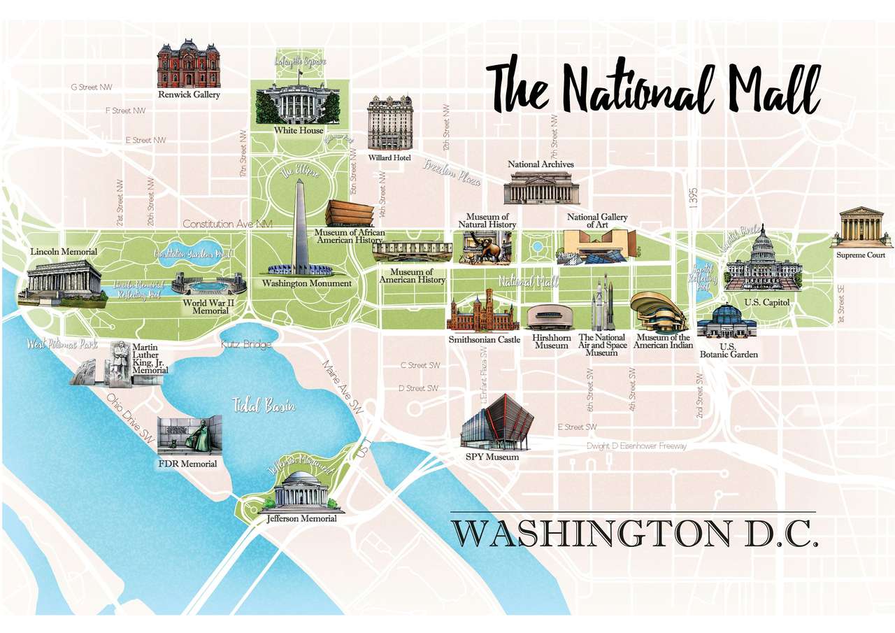 Układanka National Mall Division puzzle online