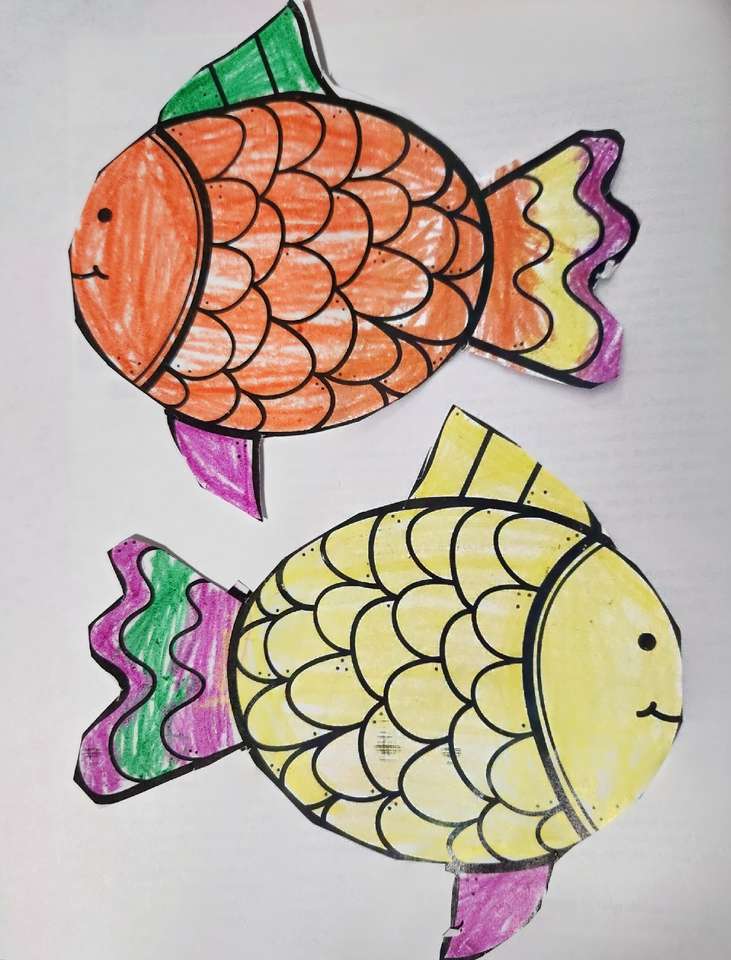 Dwie ryby puzzle online ze zdjęcia